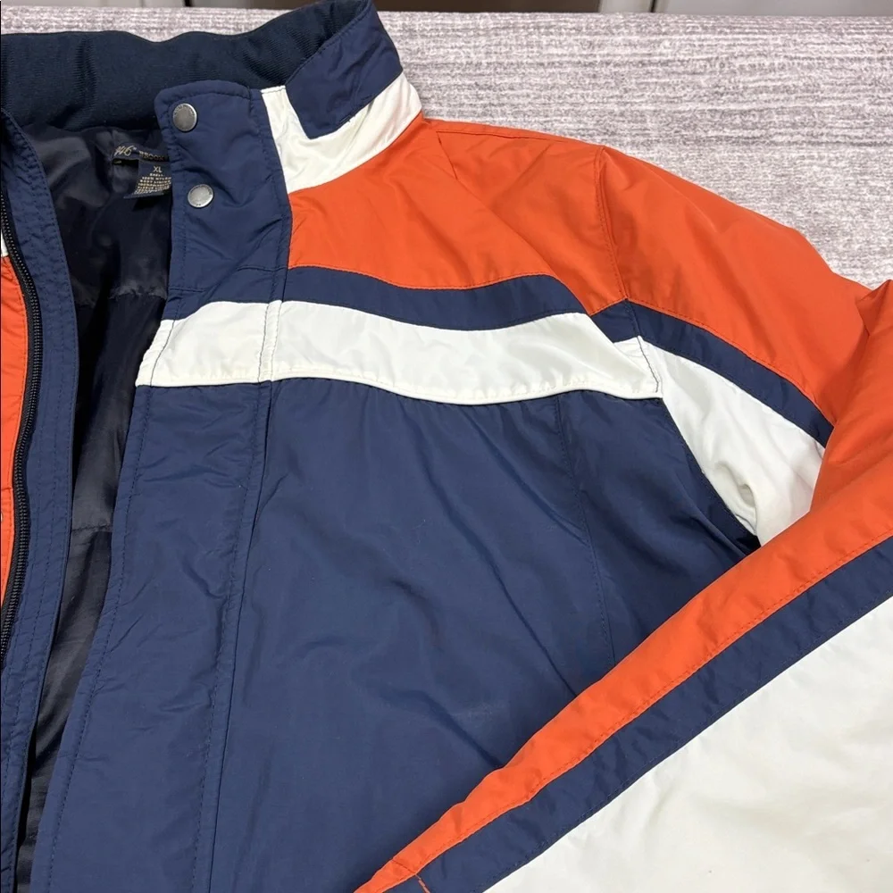 Vintage Brooks Brothers Windbreaker Men’s XL Colorblock 90s Retro Jacket